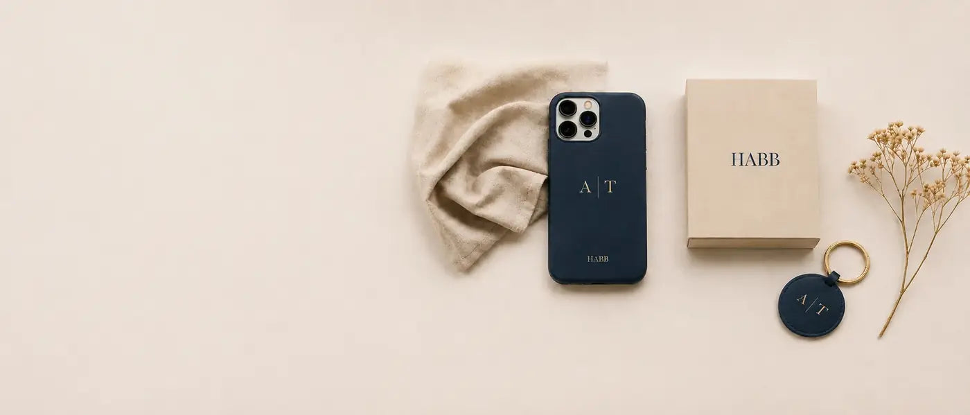 Coque et porte-clé personnalisés HABB