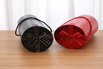 Coffret Cadeau Cylindrique Premium pour Bouteille