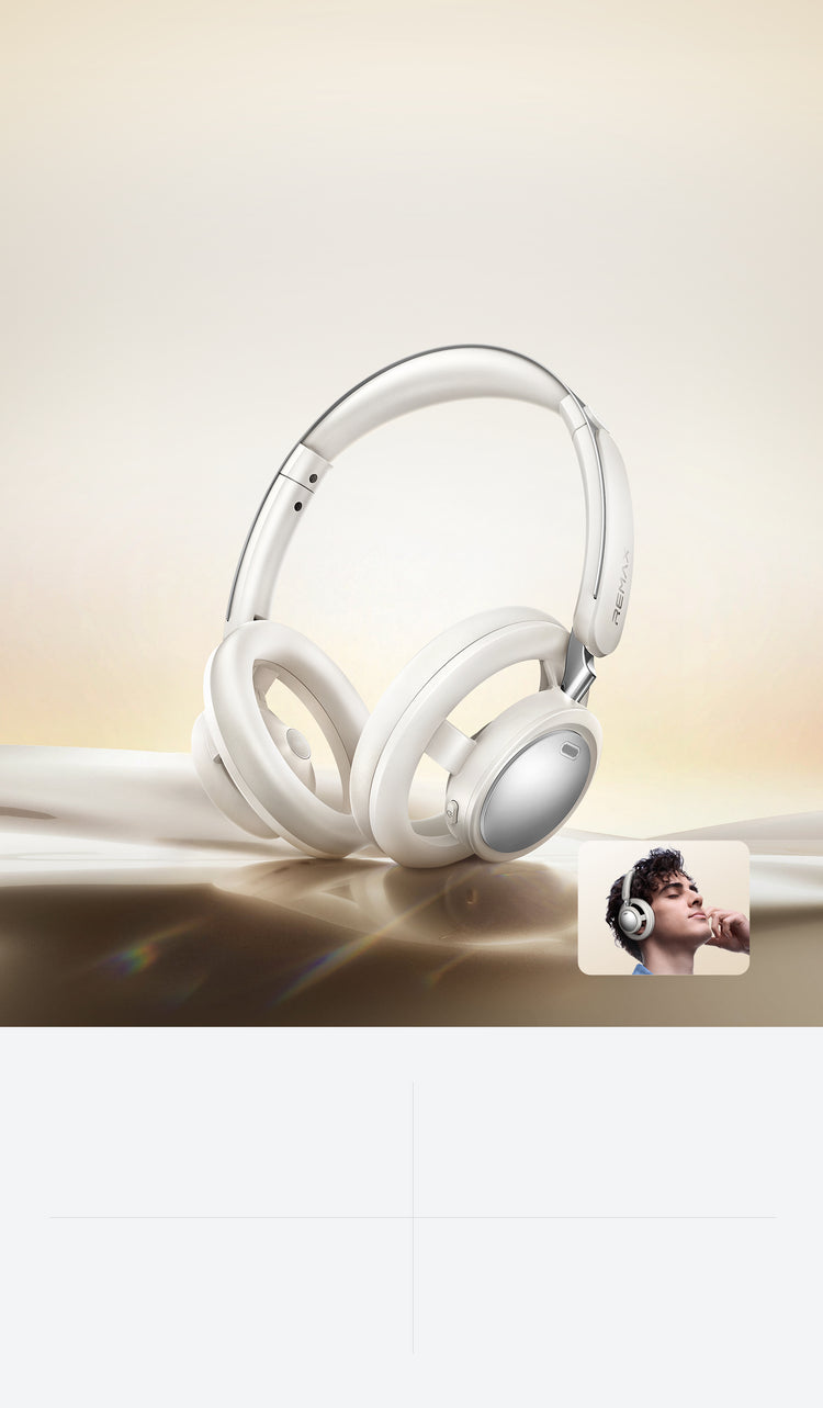 🎧 Casque Bluetooth Remax RB-870HB – Confort, style & performance au quotidien