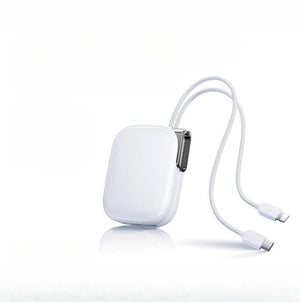 Batterie externe Mini 10 000 mAh – 22,5W – Couleur Blanc
