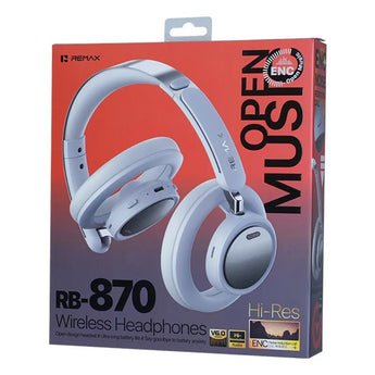 🎧 Casque Bluetooth Remax RB-870HB – Confort, style & performance au quotidien