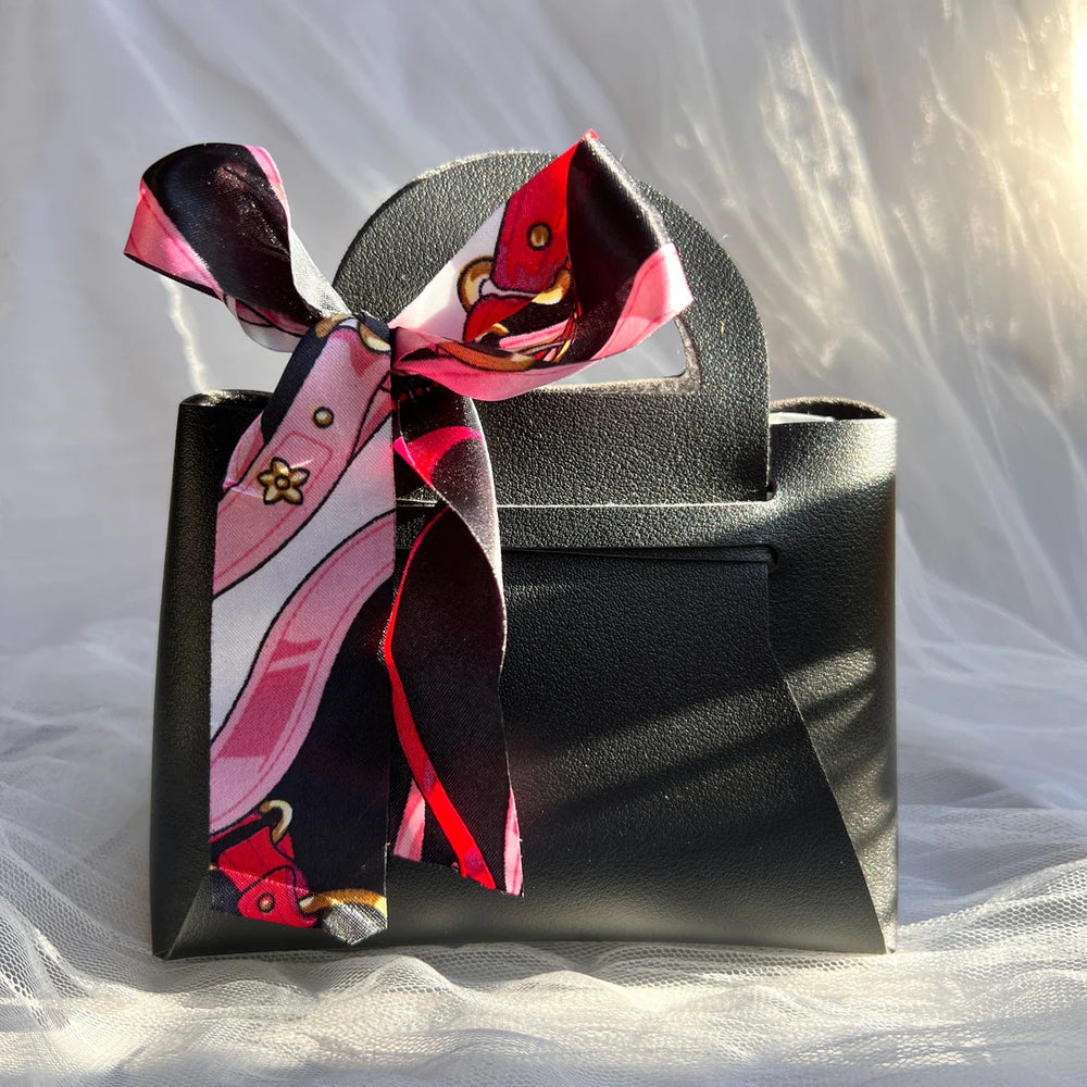 Boîte cadeau en cuir PU