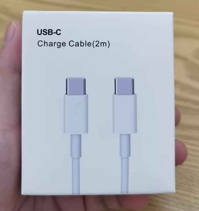 Câble USB-C vers USB-C 2M Blanc