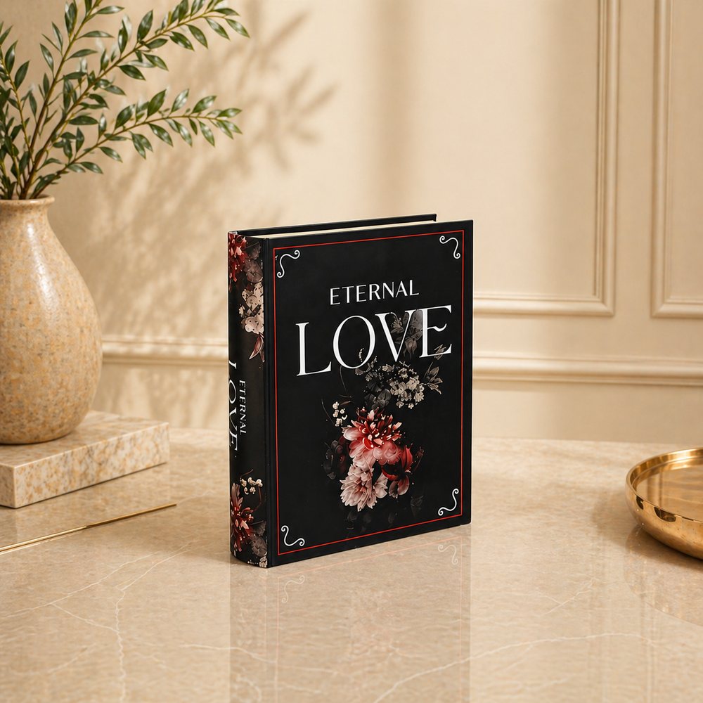 Boîte Livre de Rangement « Eternal Love »