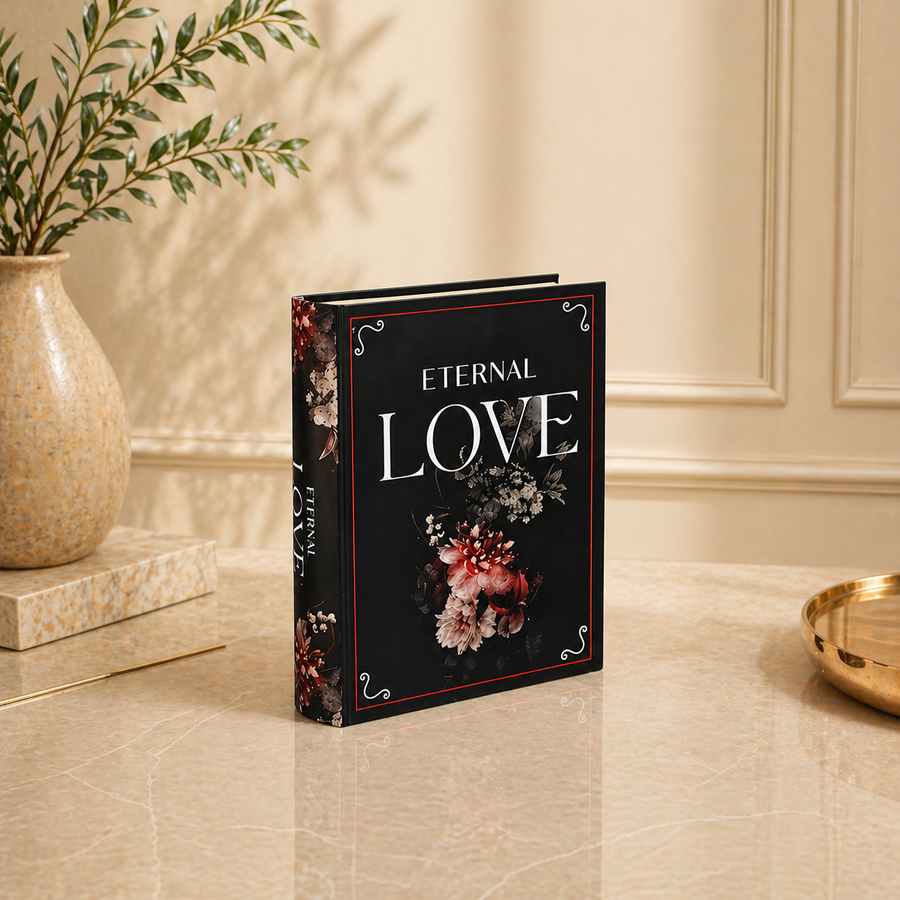 Boîte Livre de Rangement « Eternal Love »