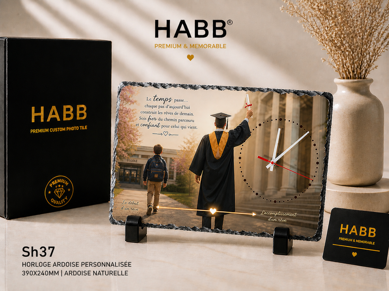 Cadeaux diplôme personnalisés HABB