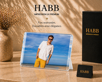 Cadre Photo Verre Courbé Personnalisé