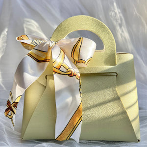 Boîte cadeau en cuir PU – Couleur Vert