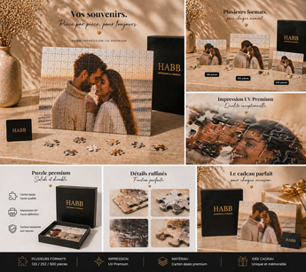 Puzzle Personnalisé 300 Pièces Premium