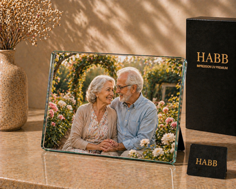 Cadre Photo Verre Personnalisé