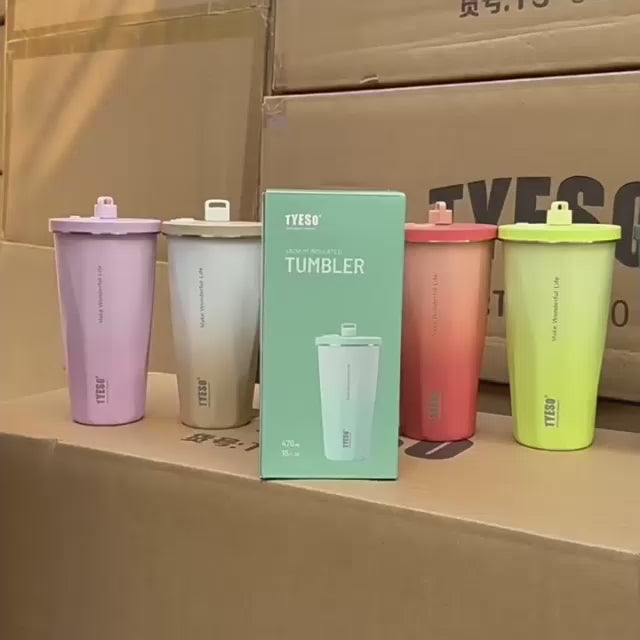 Gourde FLAIR 2.0 avec paille rétractable