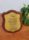 Plaque-Trophée Écusson Personnalisée